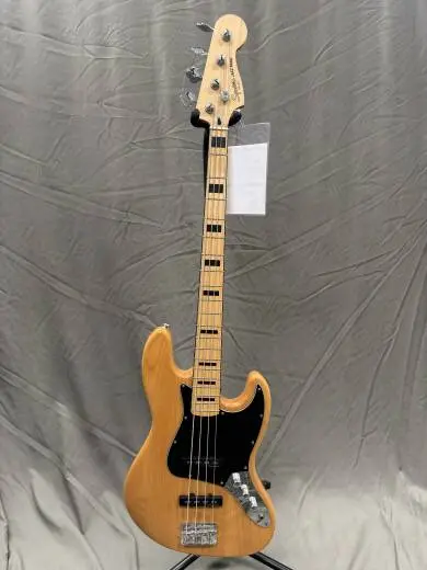 Squier Vintage Modified 70s Jazz Bass | Natural